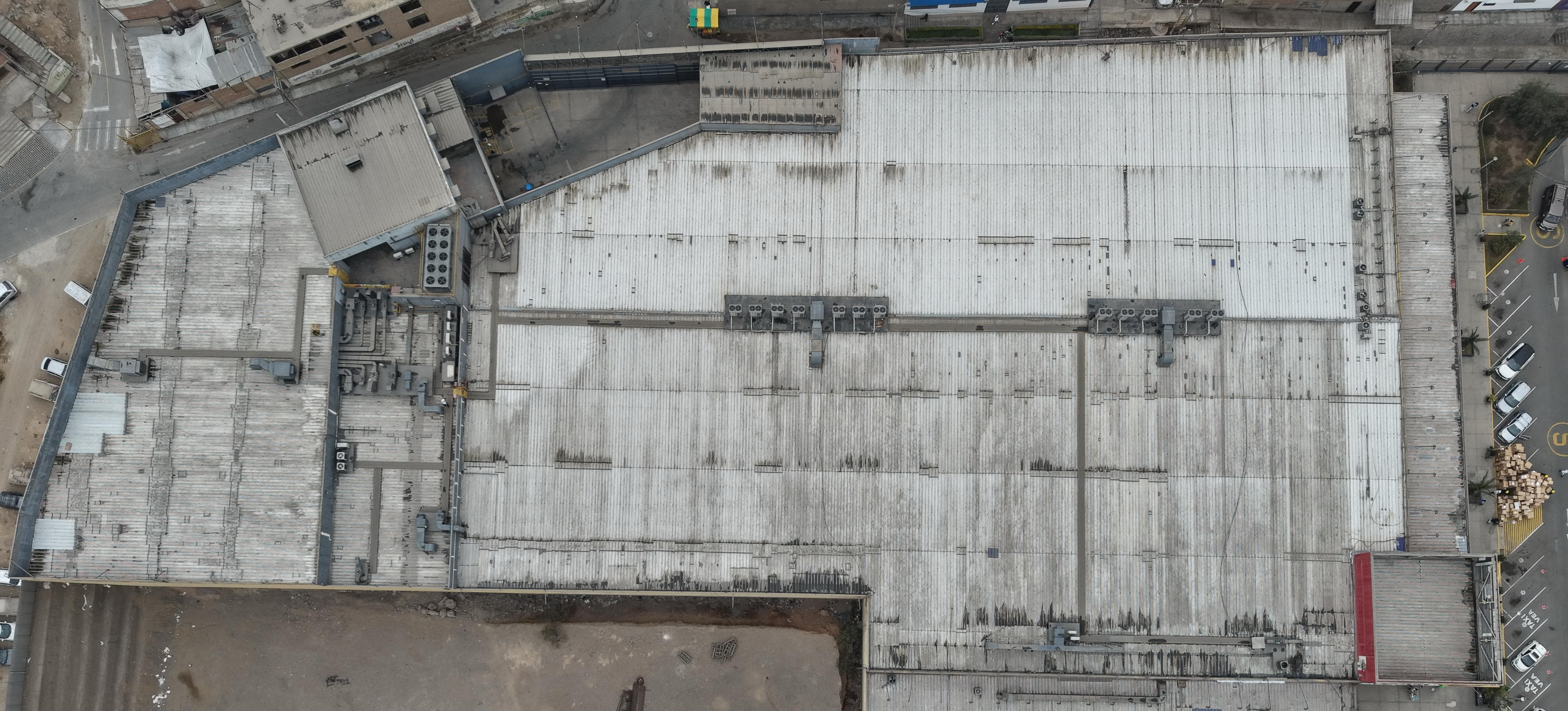 Mantenimiento de coberturas metalicas